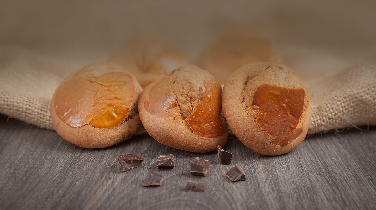 Biscoitos de Azeitão de Chocolate